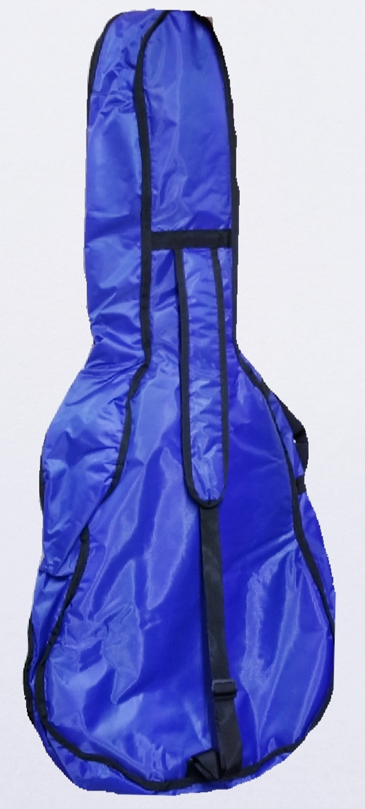 Padded, blue guitar case for acoustic guitar (pc)