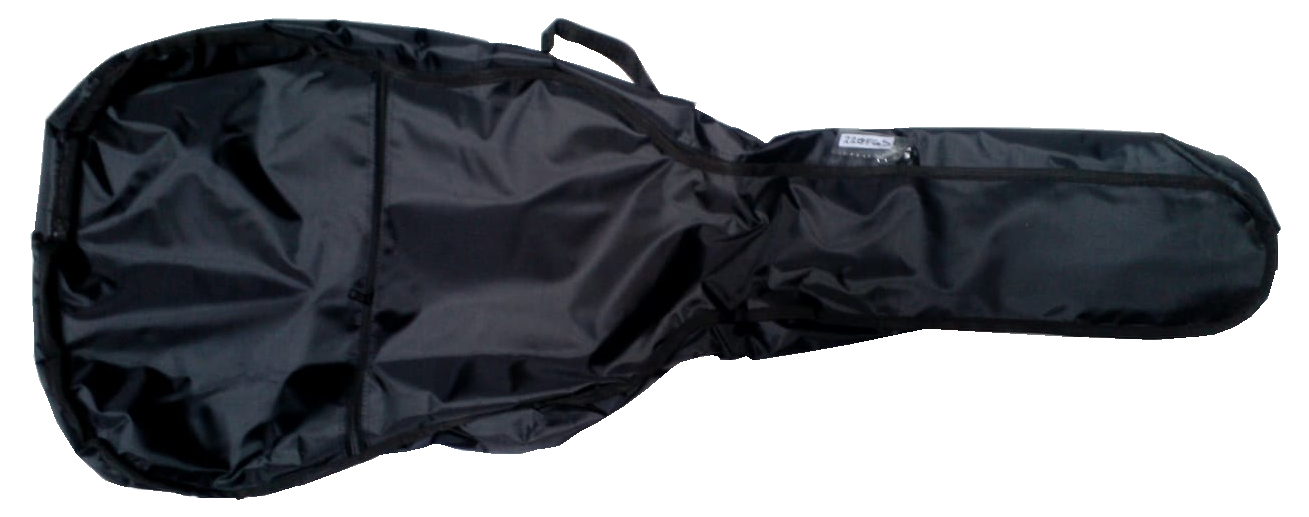 Black case for acoustic guitar - Click Image to Close