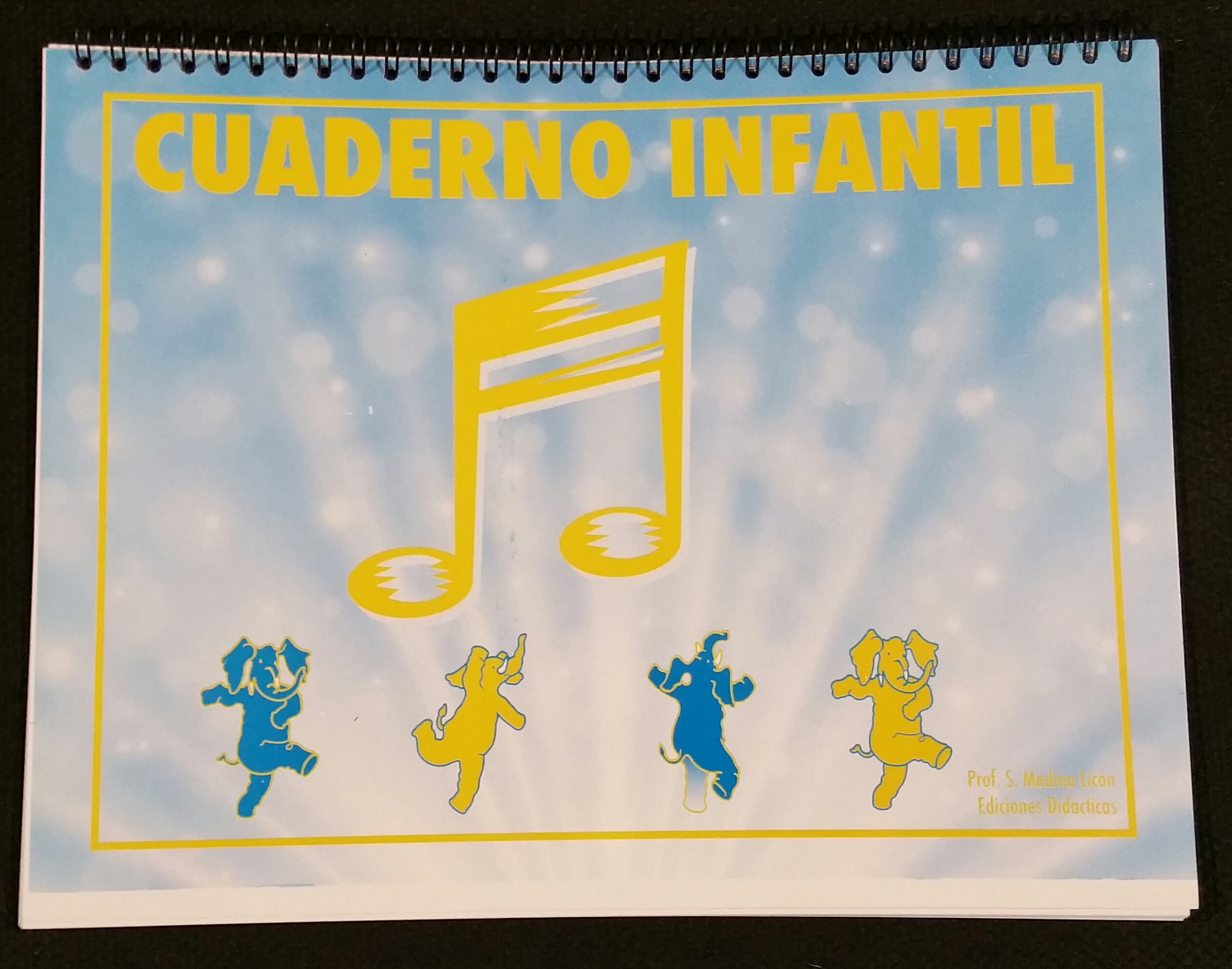 CUADERNOS 4 PAUTA GRANDES INFANTIL 40 hojas tamaño profesional h