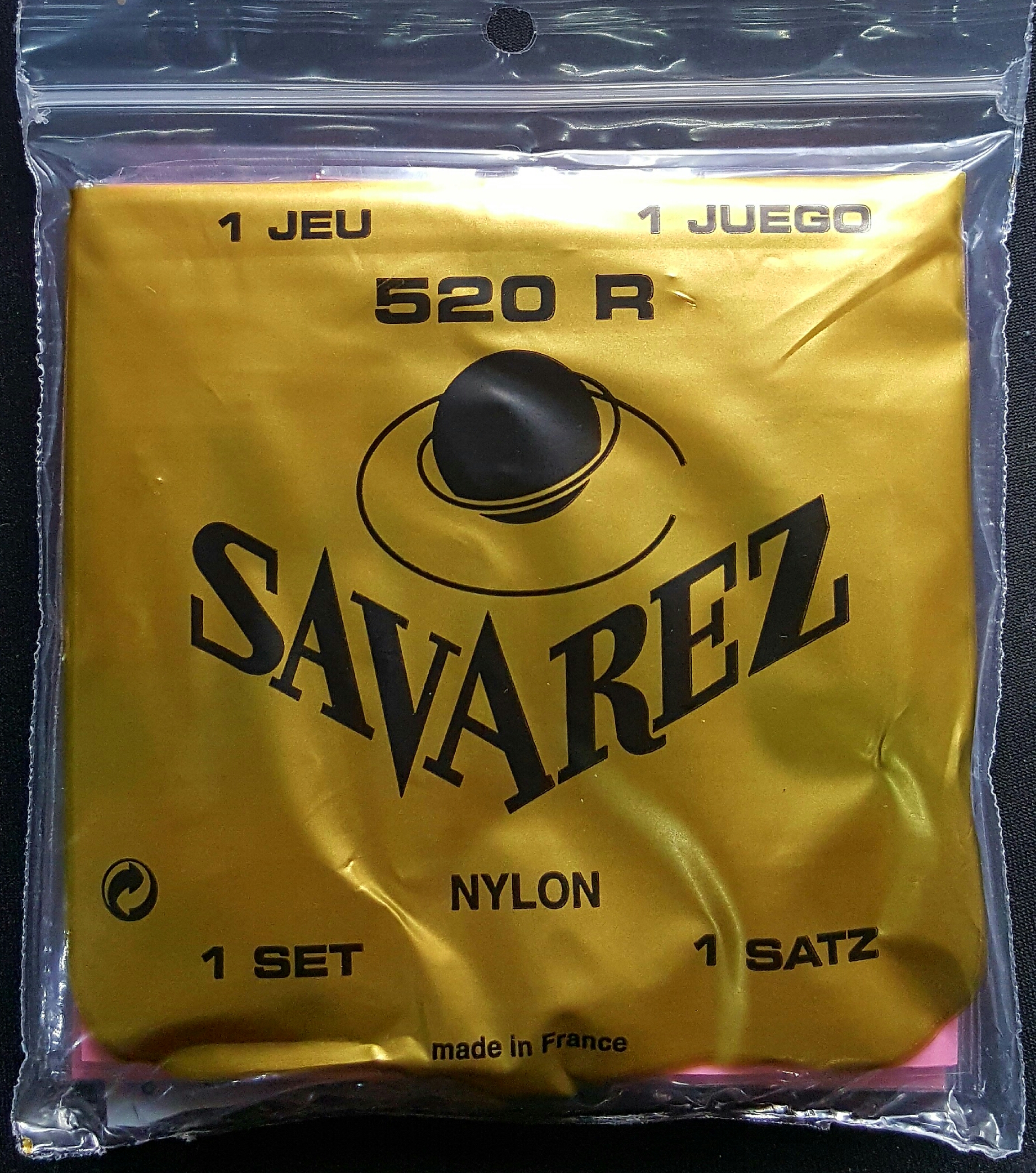 ENCORDADURA GUITARRA SAVAREZ 520R nylon CUERDA (jgo)