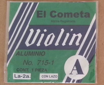 El Cometa Steel 2nd String for violin