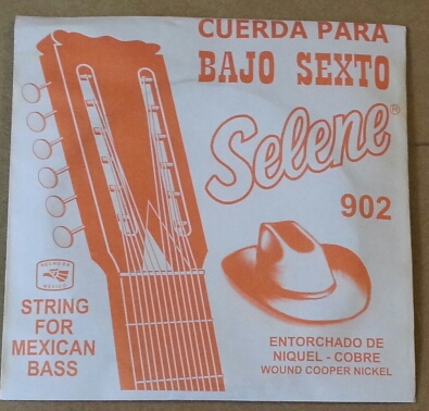 SELENE, steel 2nd string for BAJO SEXTO