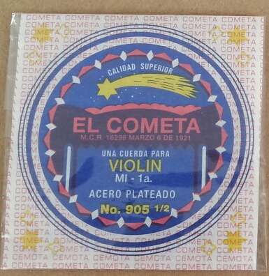 EL COMETA steel 1st string for violin 905 MXN 11.91