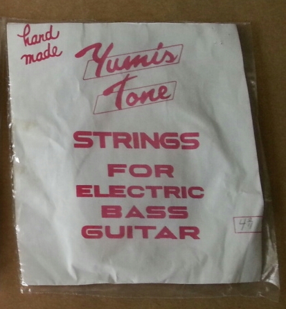 YUMIS TONE steel, 4th string for electrical bass - Click Image to Close