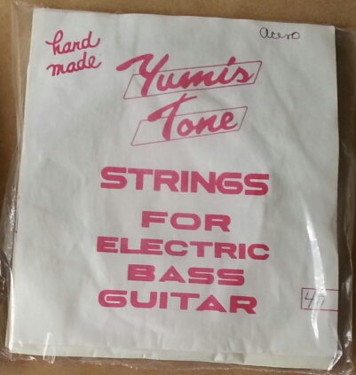 YUMIS TONE steel, STRING SET for electrical bass