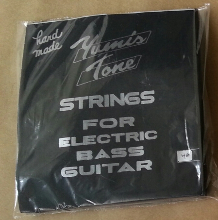 YUMIS TONE black, nylon, STRING SET for electric bass