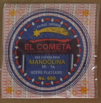 El Cometa Steel 1st String for Mandolin with tassel - Click Image to Close