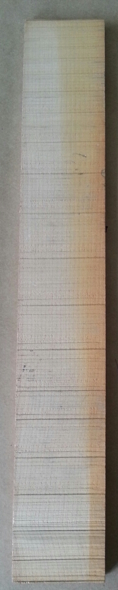 Fret for guitar, light colored, – 7.5 x 49 cm