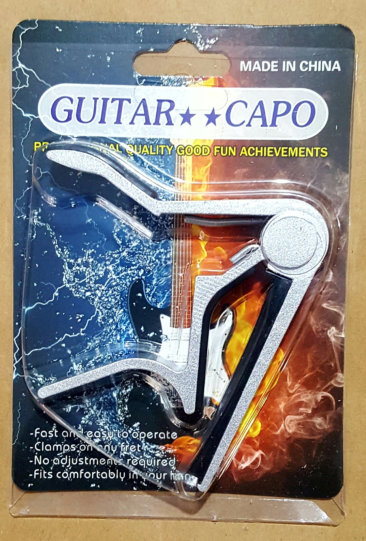 Capo imported, plastic for electrical guitars (pc)