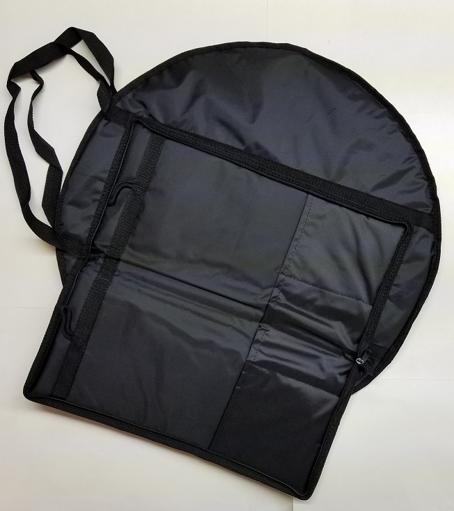 Padded case for 22” cymbals and 6 drumstick sets - Click Image to Close