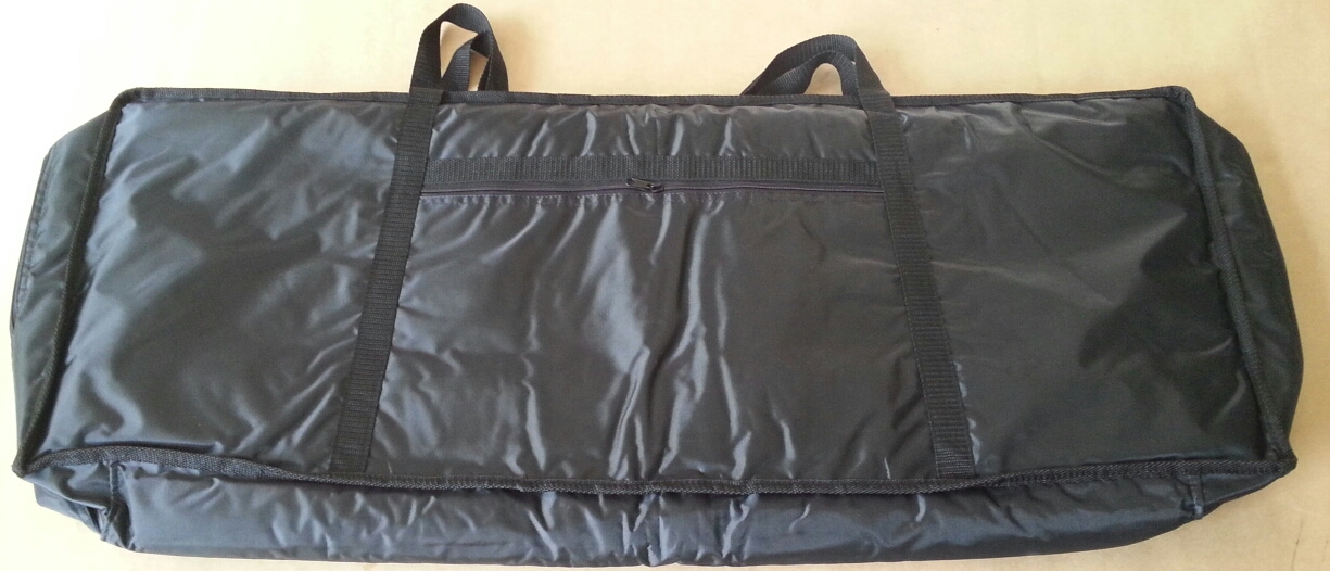 FUNDA TECLADO de 100 X 39 X 14 cm de canasta negra