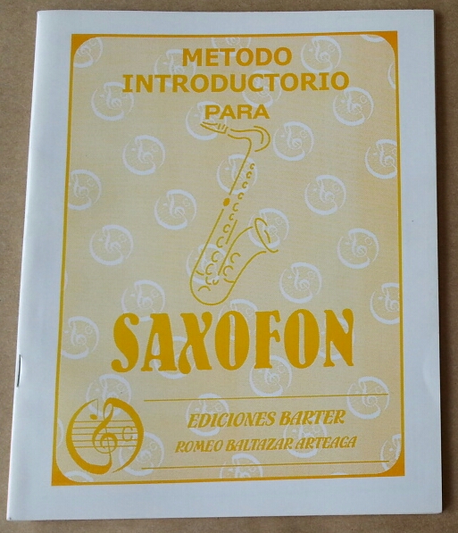 Método SAXOFÓN Introductorio Baltazar