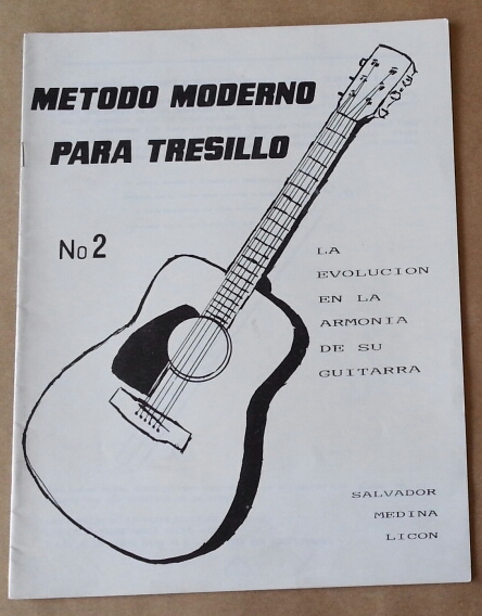 MÉTODO guitarras TRESILLO 2a parte Salvador Medina LICON