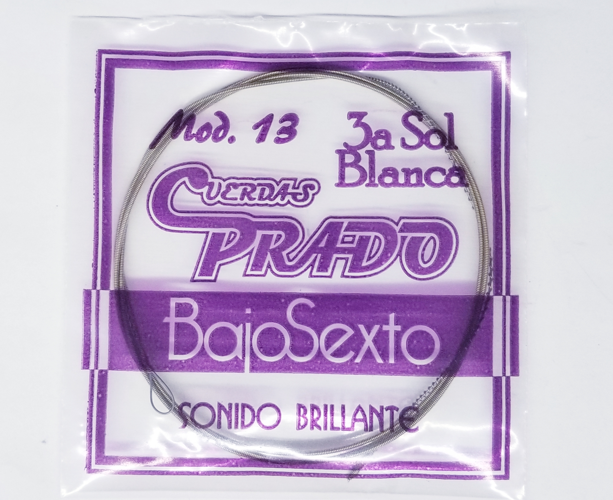 CUERDA BAJO SEXTO PRADO mod 13 3a