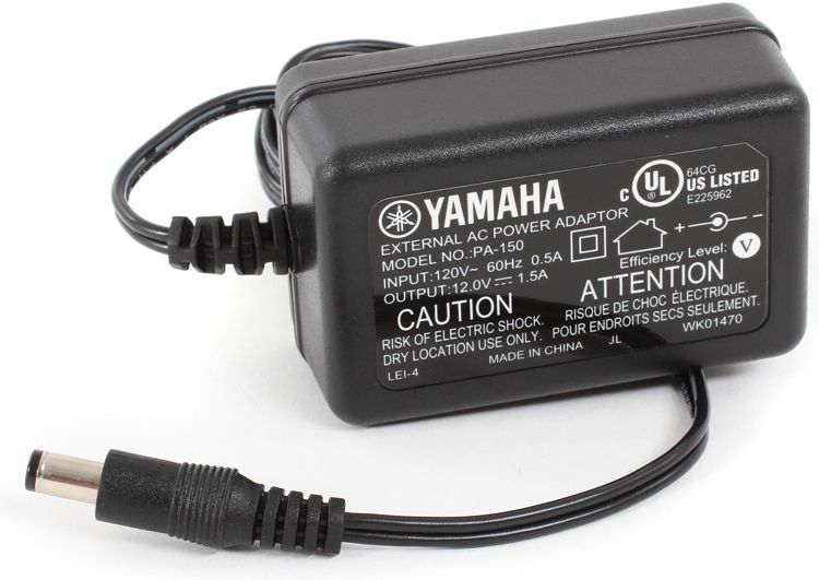 Adaptador de corriente Yamaha PA-150 ó PA-5D 12V 1.5A (pz)