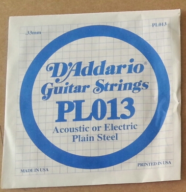 CUERDA GUITARRA ELÉCTRICA D'ADDARIO 2a 013