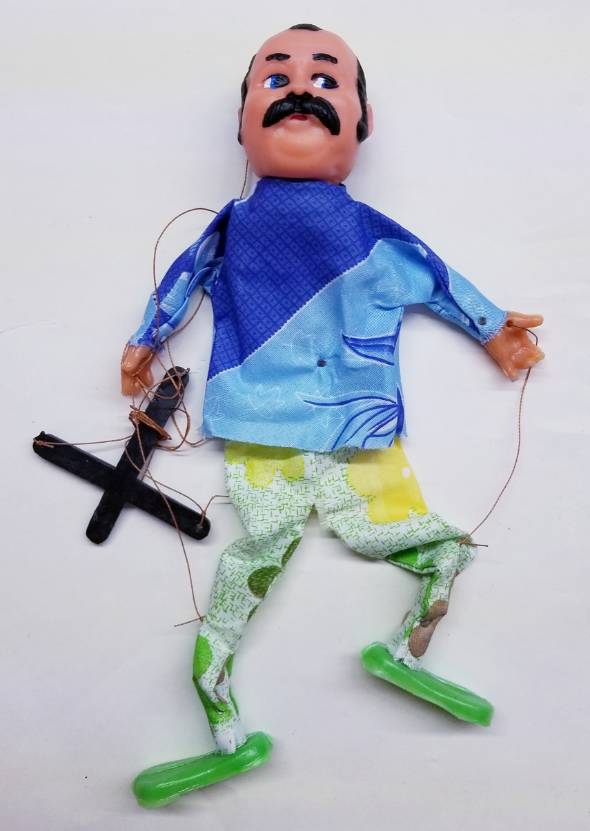 Marioneta artesanal mexicana 32cm - económicas (pz)