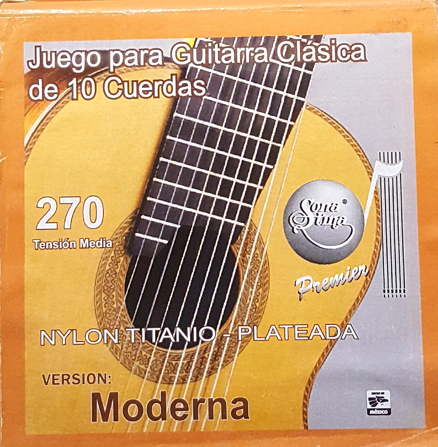 ENCORDADURA GUITARRA 10 SONATINA clásica prof tens M CUERDA jgo - Haga click en la imagen para cerrar