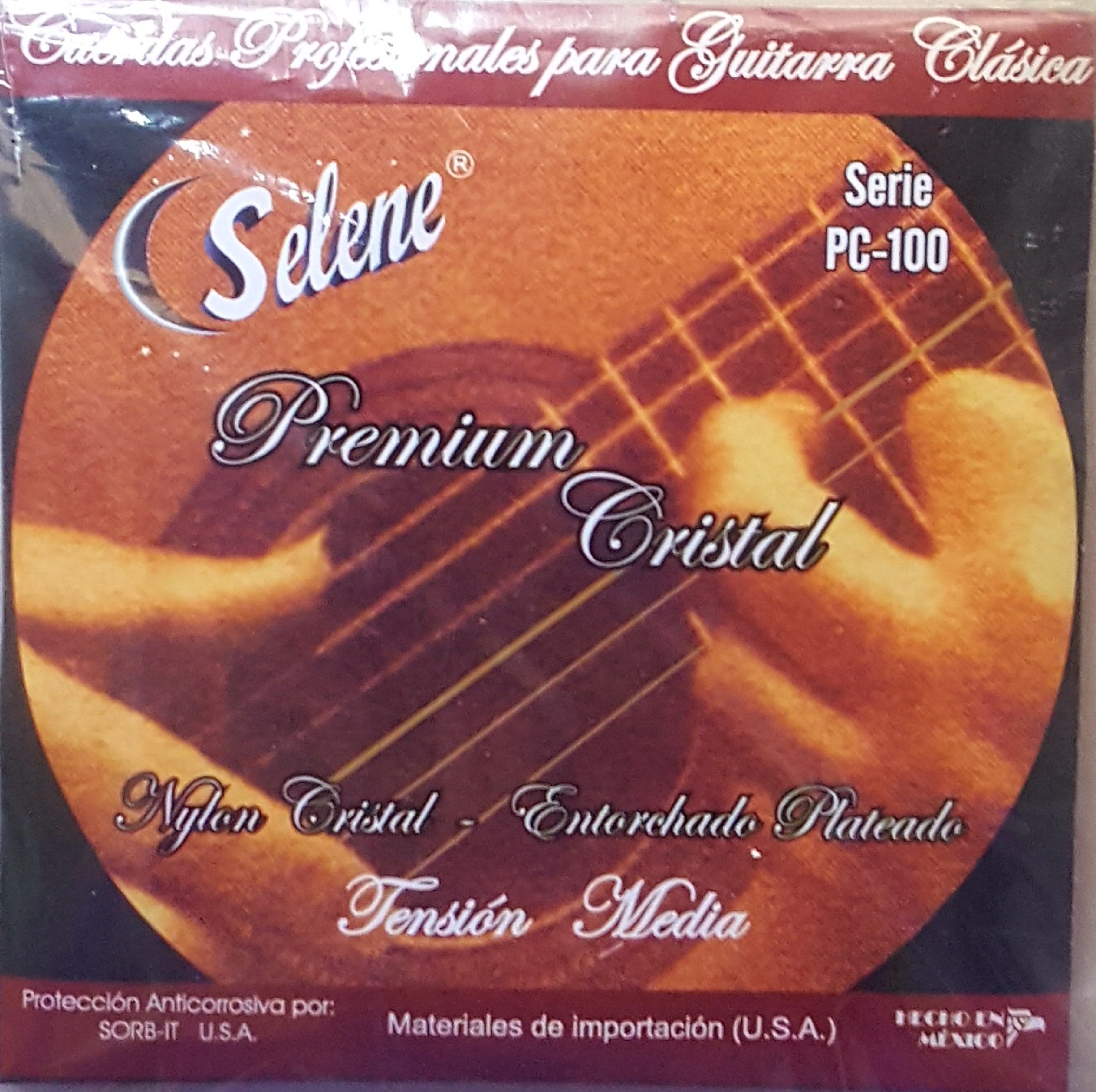 ENCORDADURA GUITARRA SELENE nylon premium cristal t m CUERDA jgo