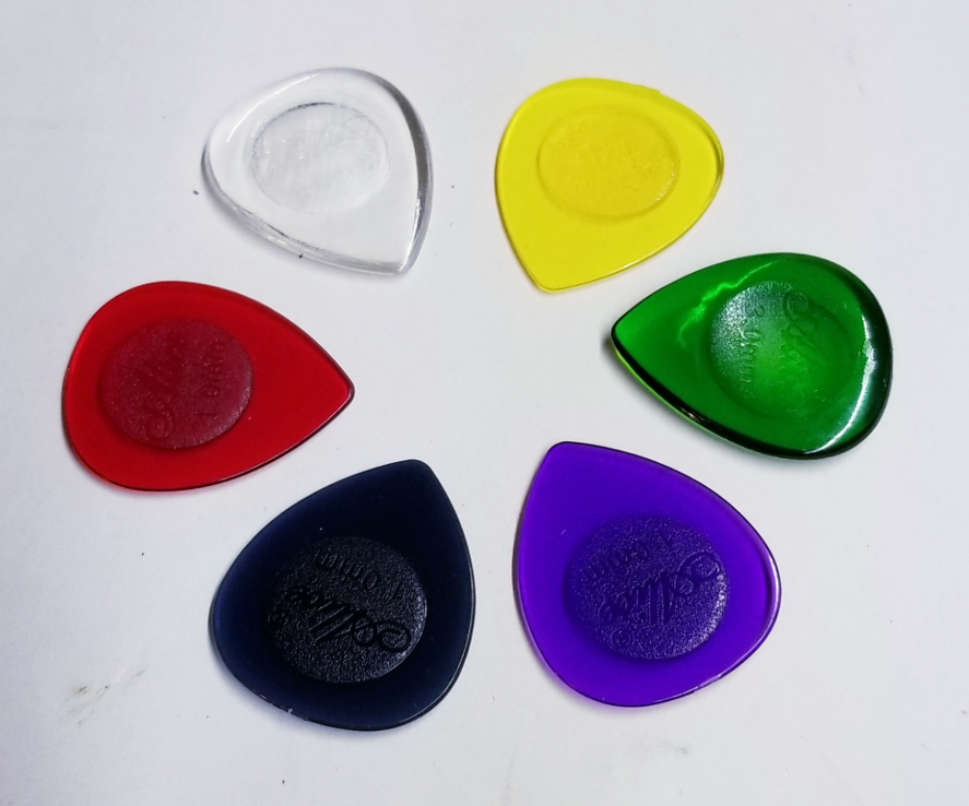 drop shape plectrum, for guitar and bass, Alice - Click Image to Close