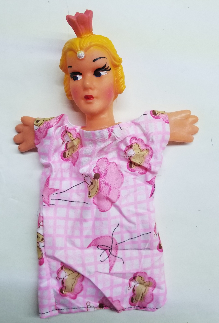 Crafted mexican hand puppet 12" (pc)