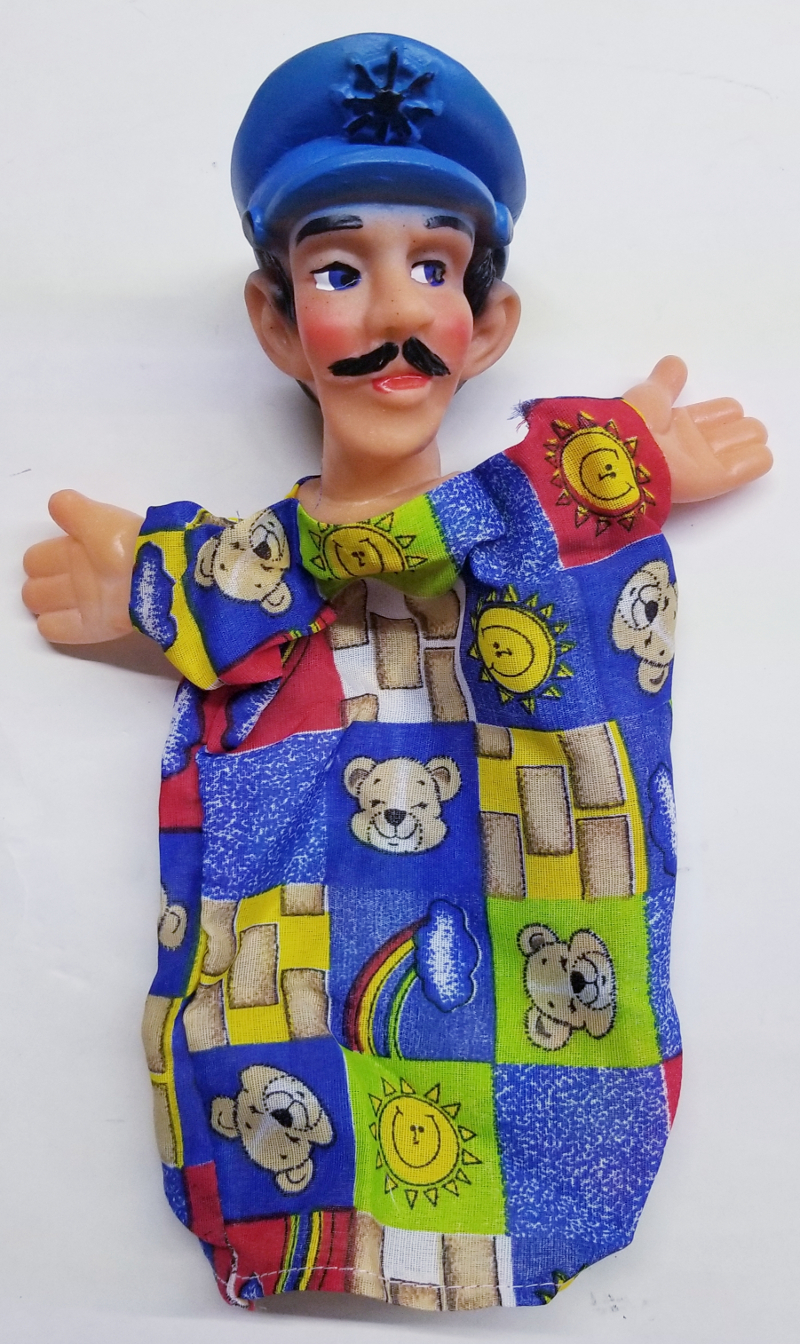Crafted mexican hand puppet 12" (pc)