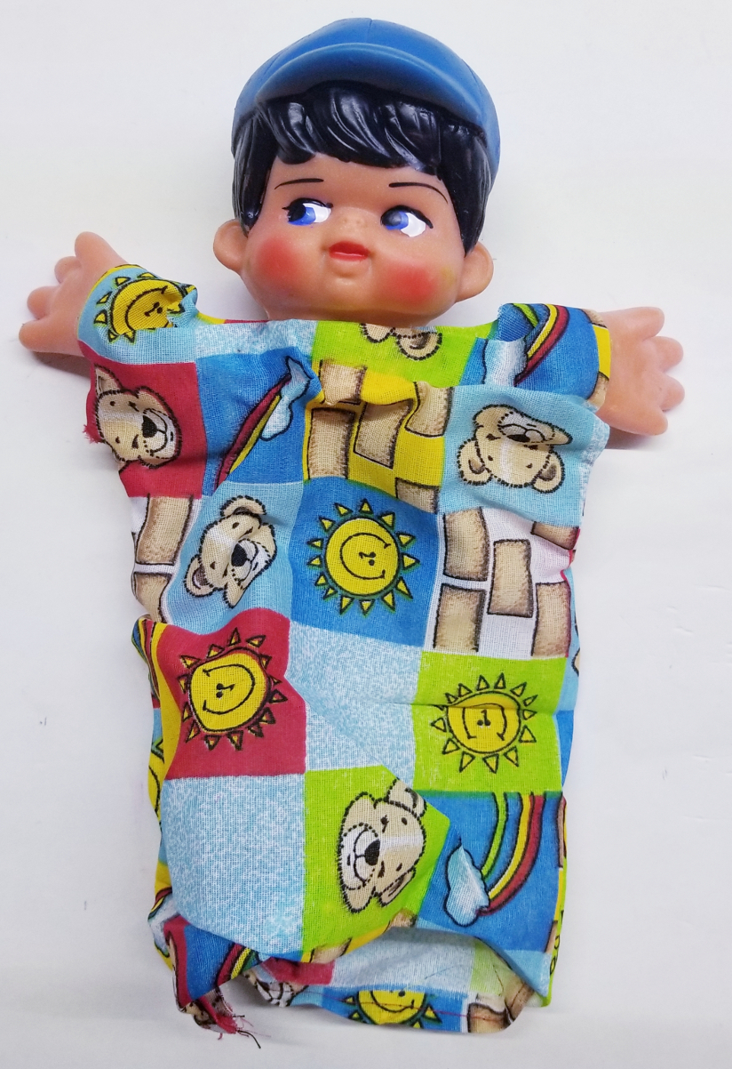 Crafted mexican hand puppet 12" (pc)