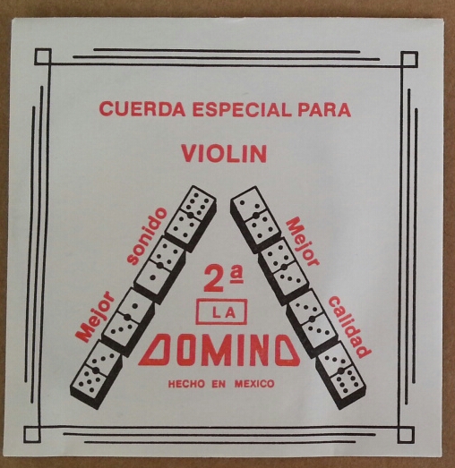 CUERDA VIOLÍN DOMINO ACERO 2a con arillo