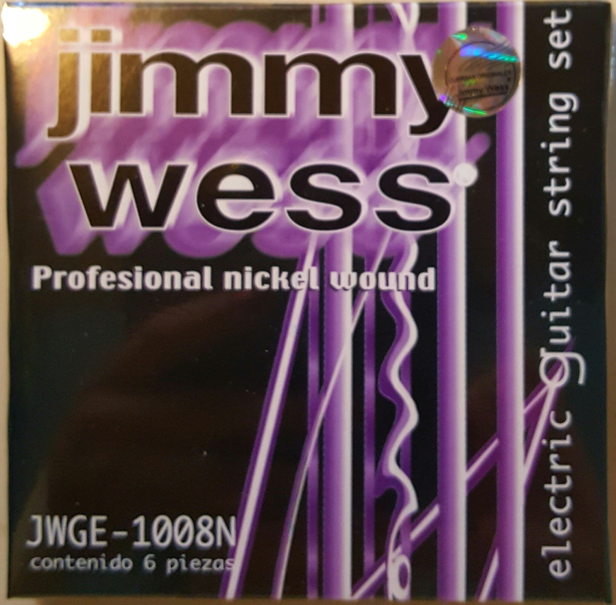 ENCORDADURA GUITARRA ELÉCTRICA JIMMY WESS CUERDA jgo