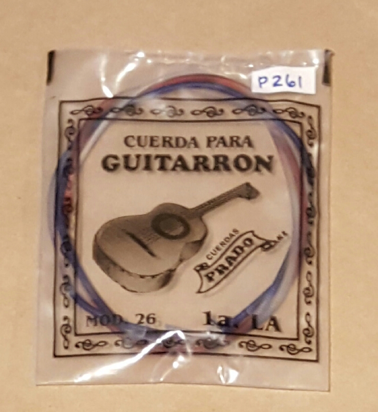 Prado nylon 1st string for guitarron – mod 26 - Click Image to Close