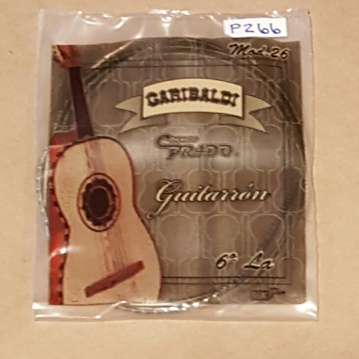 CUERDA guitarrón Prado entor plata alemana mod 26 6a LA