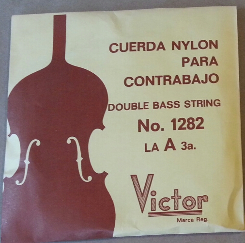 (imagen para) CUERDA CONTRABAJO Victor 3a La-A NYLON entorchada
