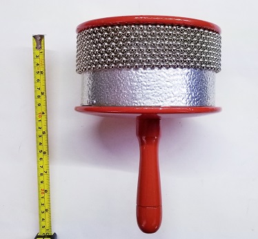 (imagen para) CABAZA pulseras cadena, madera ALUMINIO colores Mega (pz)