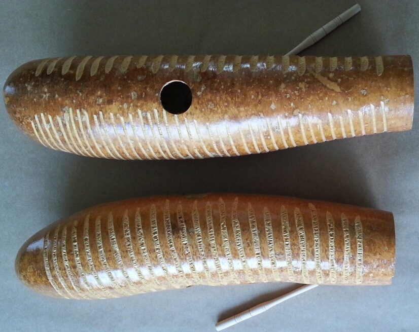 (imagen para) GÜIRO FRUTA NATURAL PROFESIONAL rallado simple c/rascador mad pz