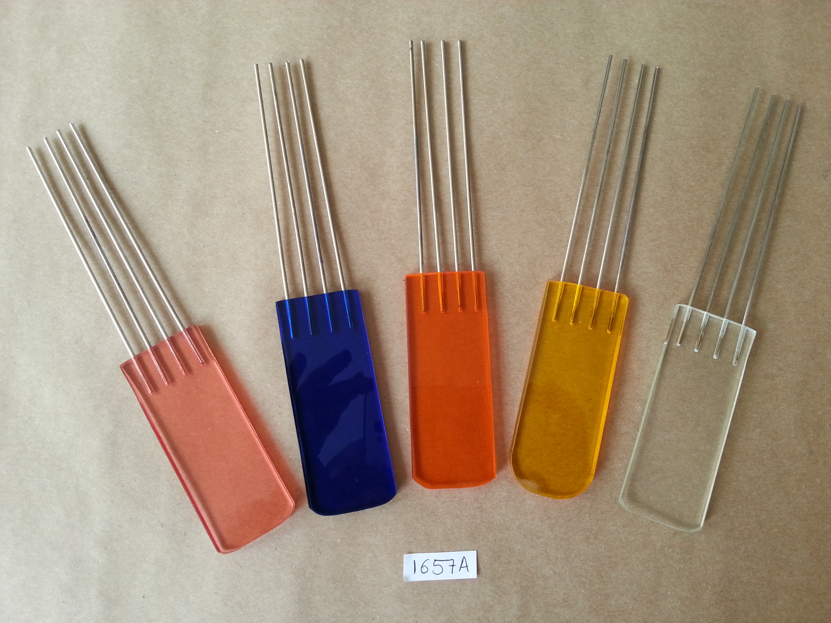 (imagen para) RASCADOR pro de ACRILICO con Inoxidable COLORES Para GÜIRO