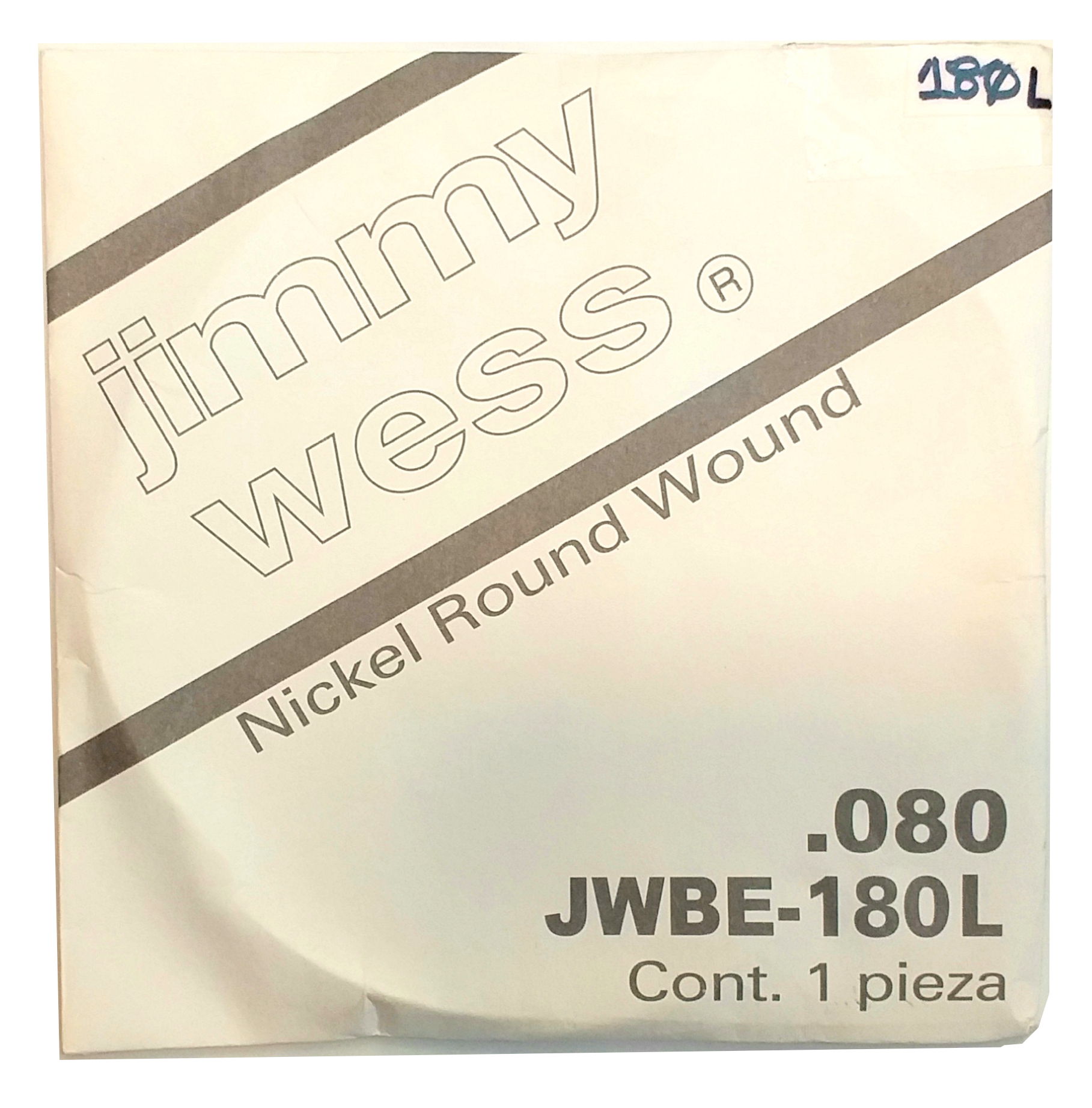 (imagen para) CUERDA BAJO ELÉCTRICO JIMMY WESS 3a 080, mod. Long Scale (pz)