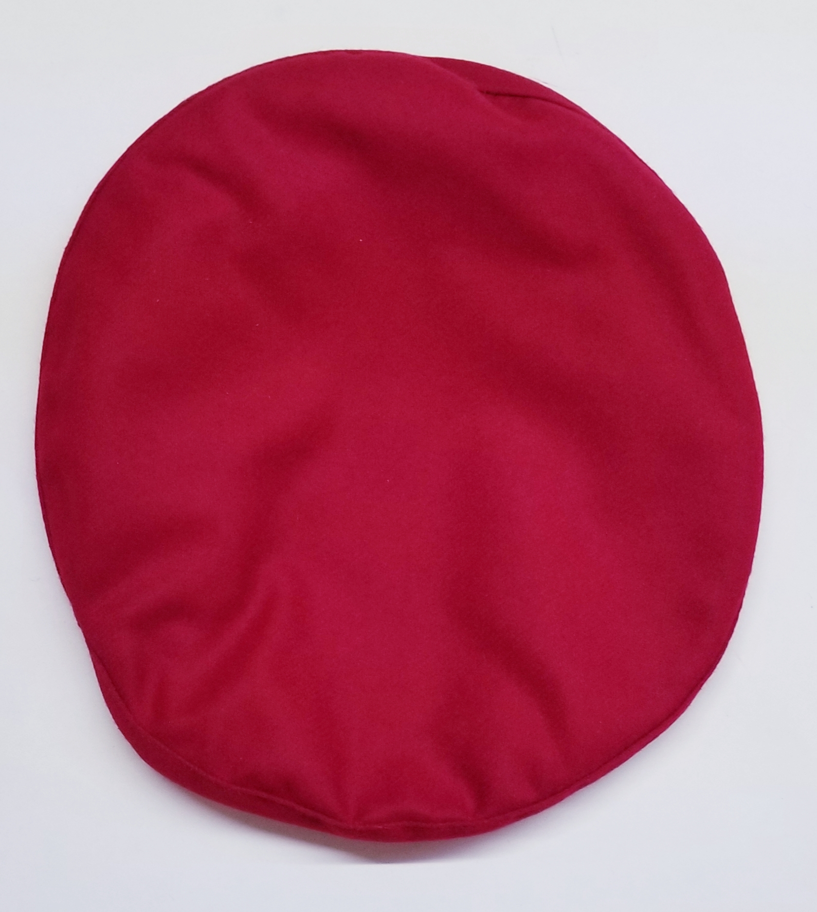 (image for) RED unisex Beret with cord – - Click Image to Close