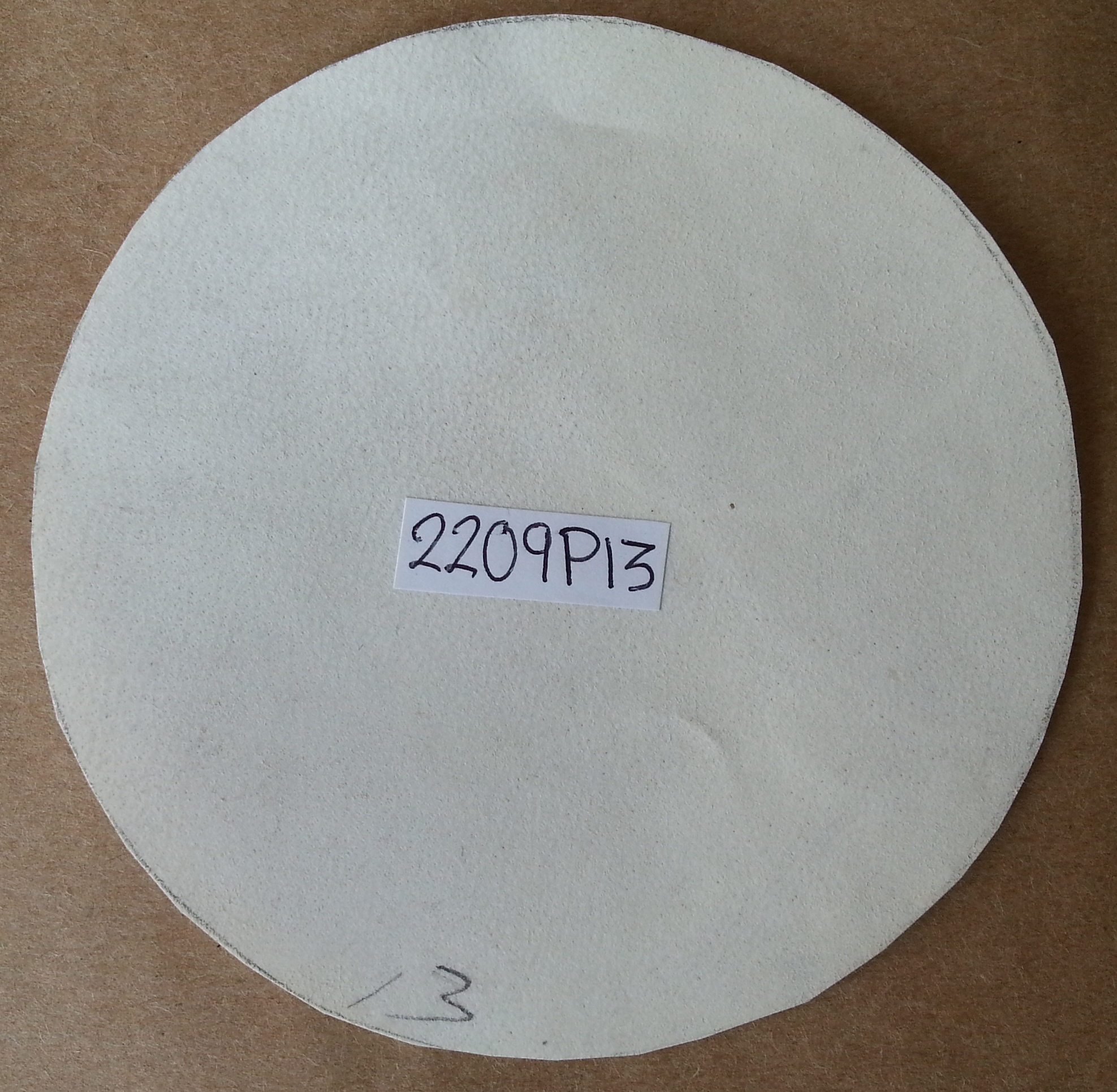 (imagen para) PARCHE PIEL 13 cm cabra, delgada