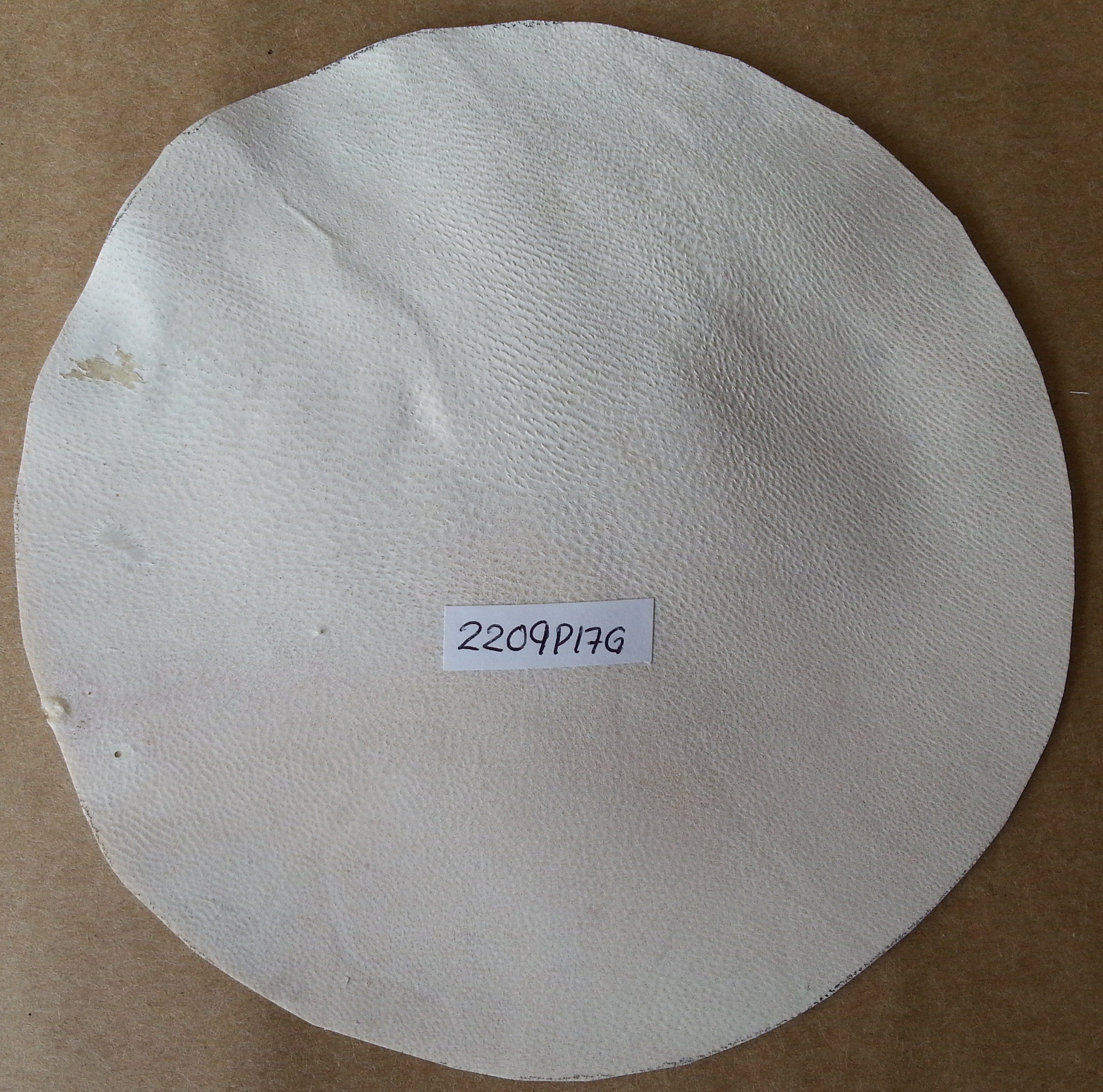 (imagen para) PARCHE PIEL 17 cm cabra, gruesa