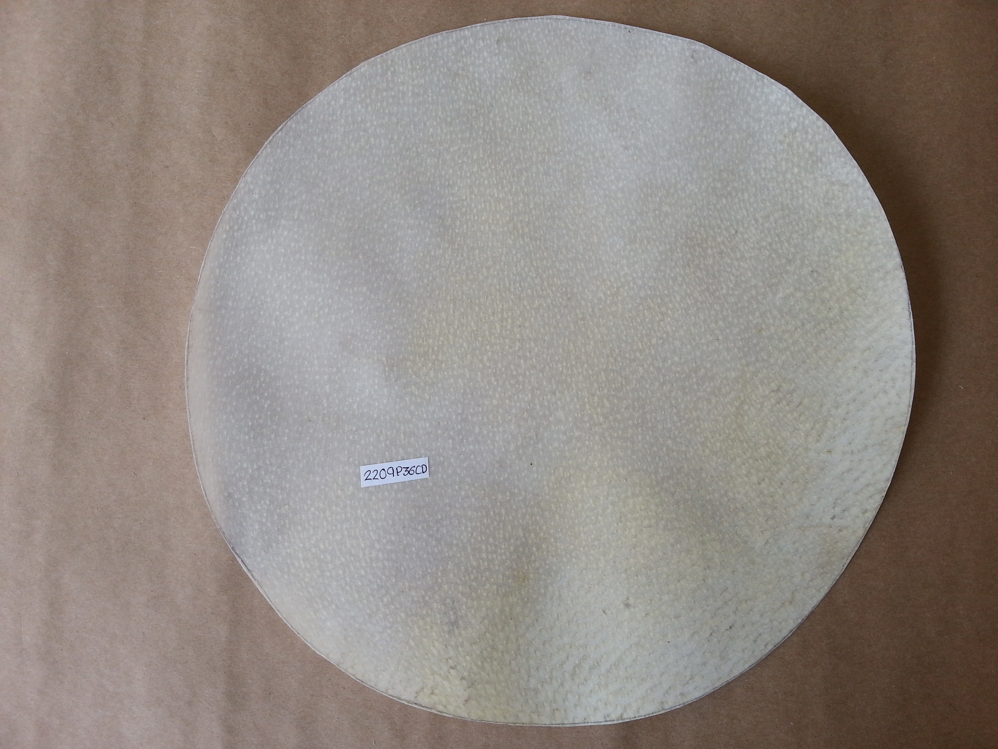 (imagen para) PARCHE PIEL 36 cm cerdo, delgada