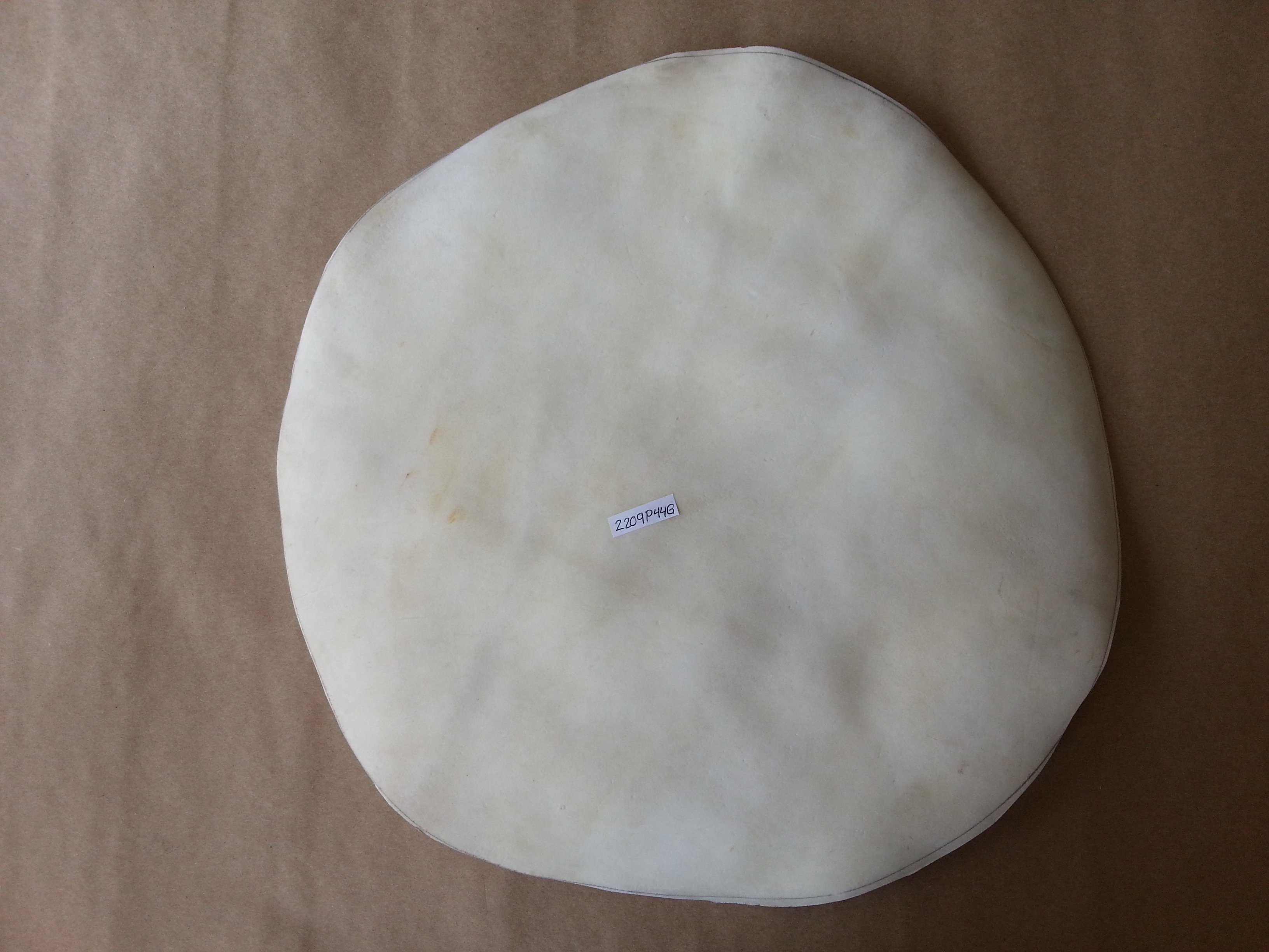 (imagen para) PARCHE PIEL 44 cm cabra para CONGA PROFESIONAL, gruesa