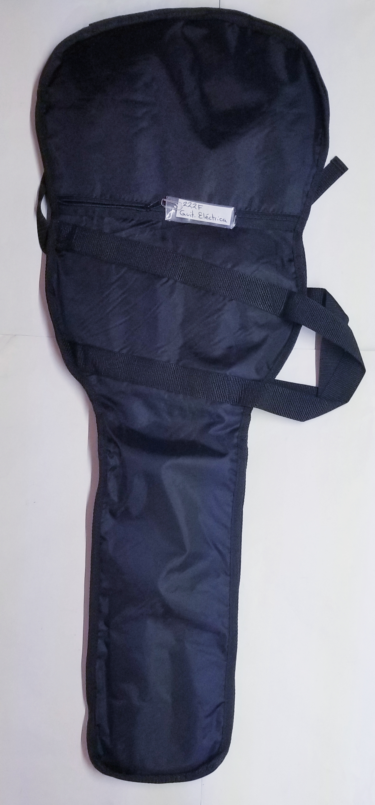 (imagen para) FUNDA GUITARRA ELECTRICA CANASTA NEGRO ACOLCH,C/ZIPER PZ