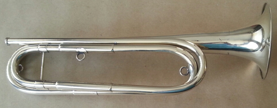 (image for) Bugle Silver, infantry, without mouthpiece