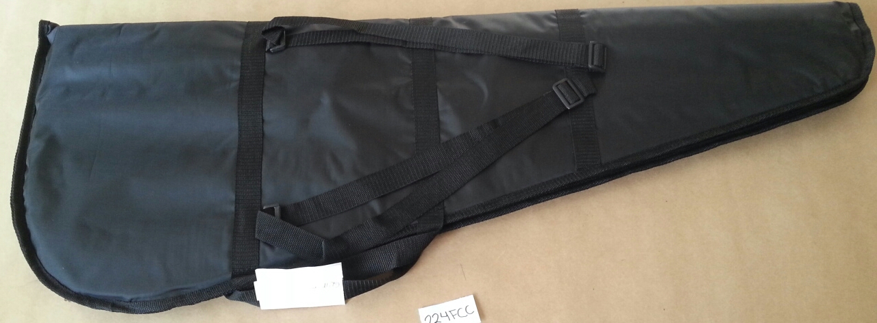 (imagen para) FUNDA GUITARRA ELÉCTRICA de CANASTA NEGRA forma de QUESADILLA