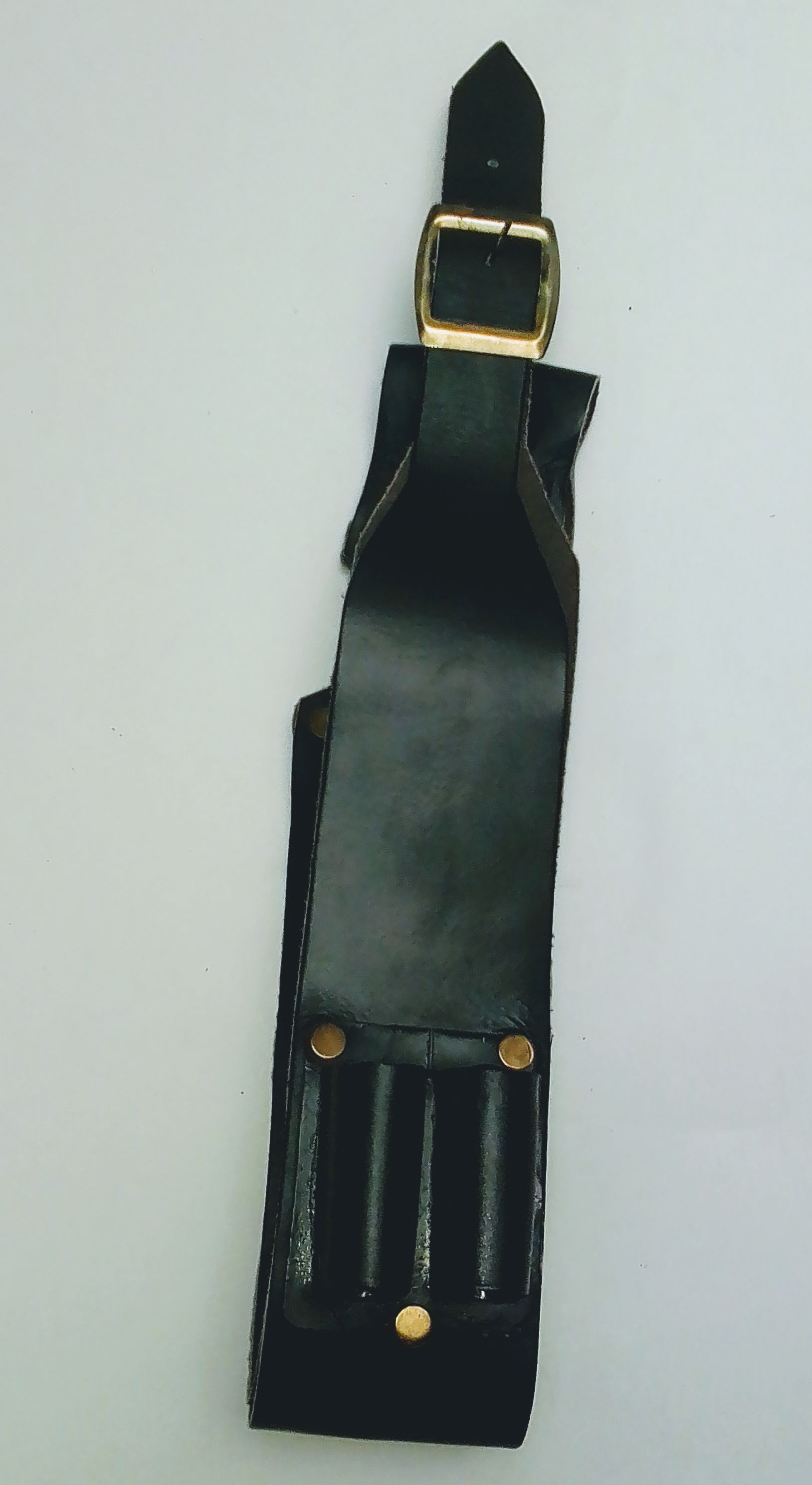 (image for) Leather shoulder strap for drum