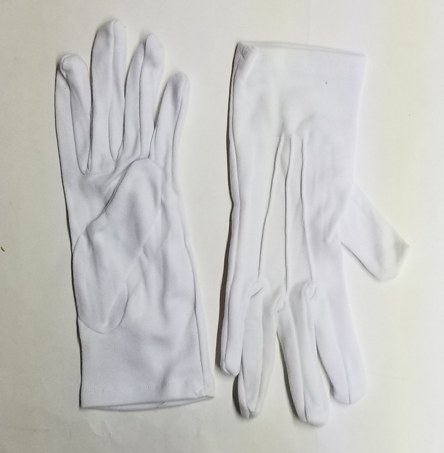 (imagen para) GUANTES BLANCOS talla 11 (par)