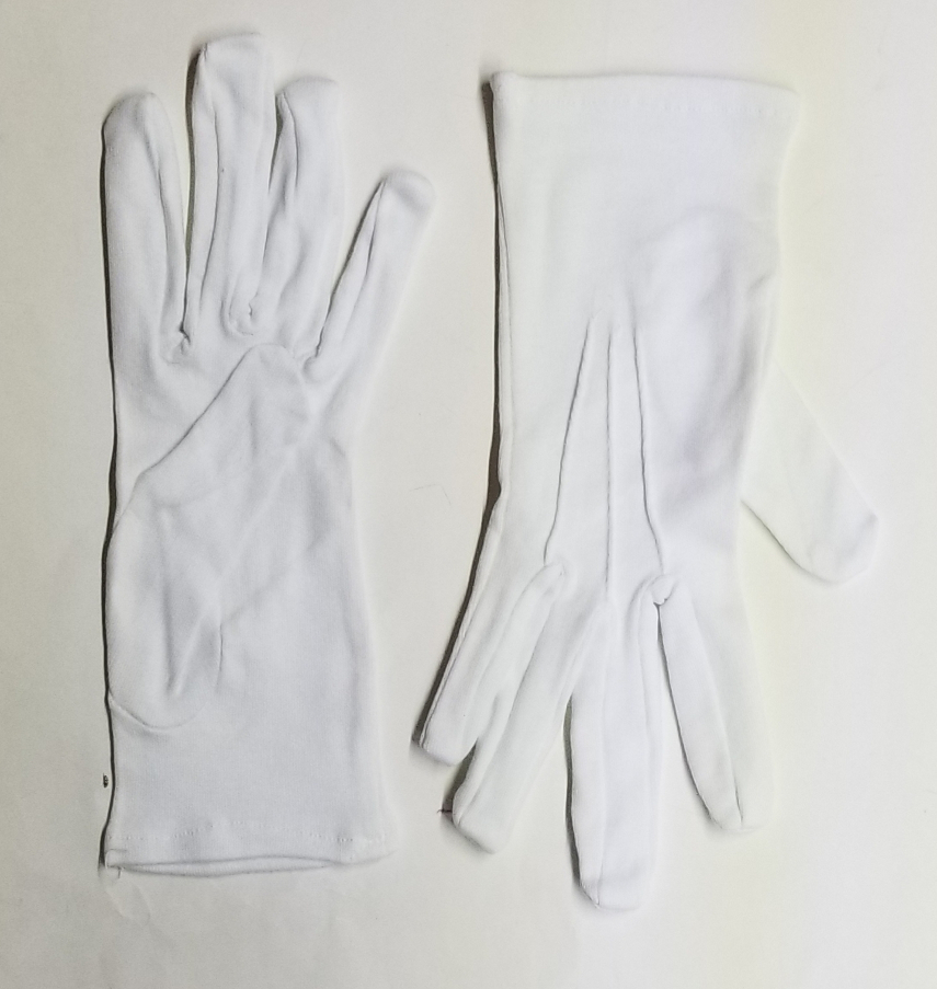 (image for) Pair of white gloves – size 12