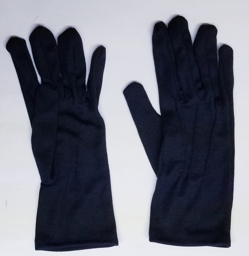 (imagen para) GUANTES NEGRO talla 7 (par)