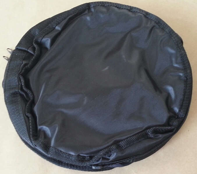 (image for) Black case for 10” tambourine with long hanger