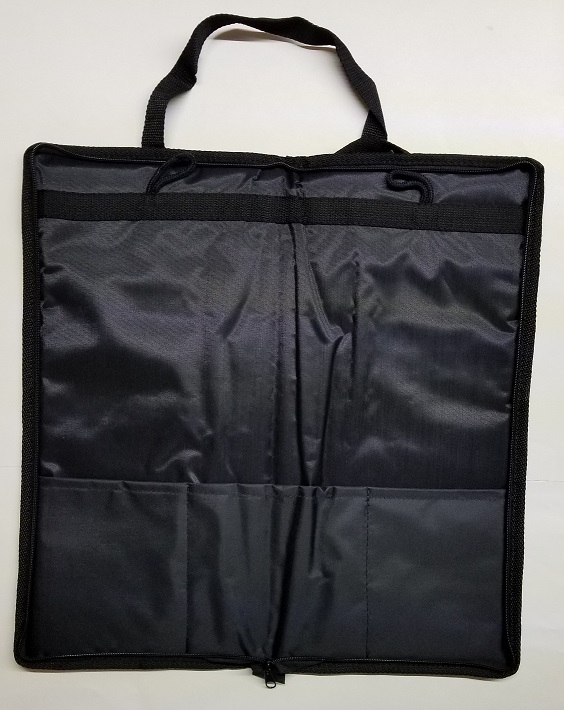 (imagen para) FUNDA BAQUETAS PARA 6 Juegos, P/COLGAR EN BATERÍA, canast (pz)